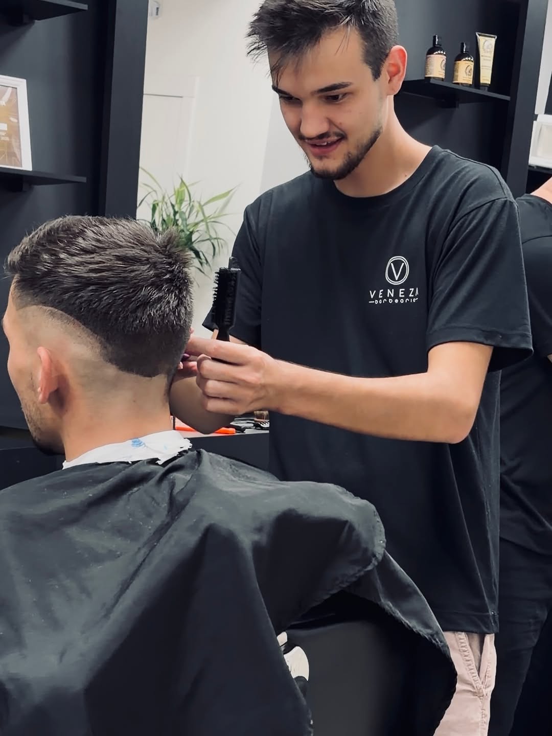 Ambiente da barbearia